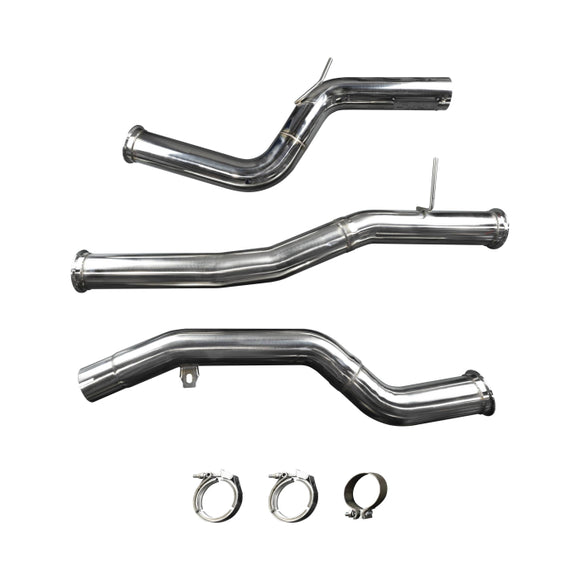 Injen Race Series Single Exit Exhaust SystemPart No. SES2300TT 2020-2023 Toyota GR Supra L6-3.0L Turbo (A90/A91)