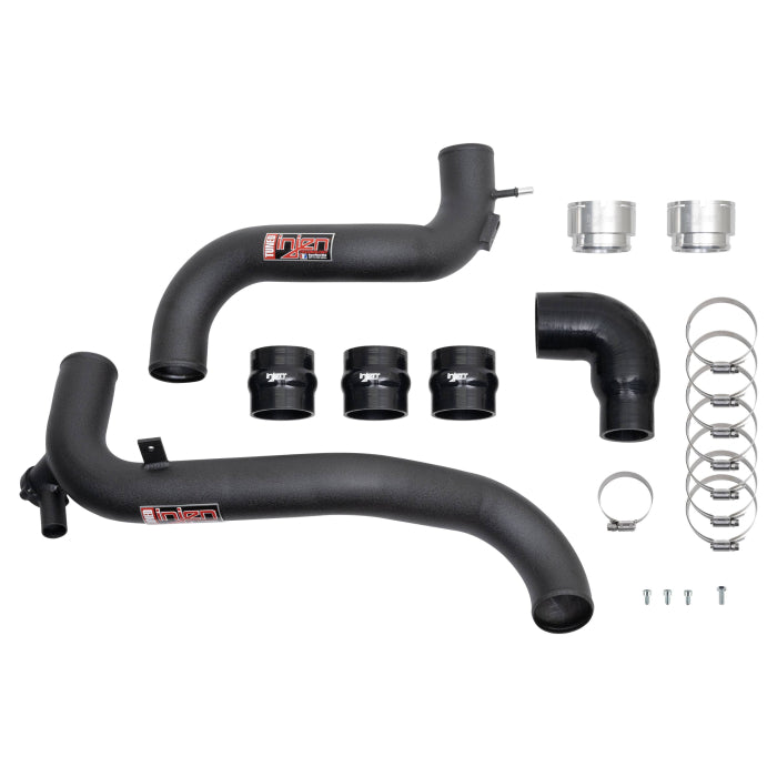 Injen SES Intercooler Pipes Wrinkle Black Finish 2021-2024 Ford Bronco L4-2.3L Turbo