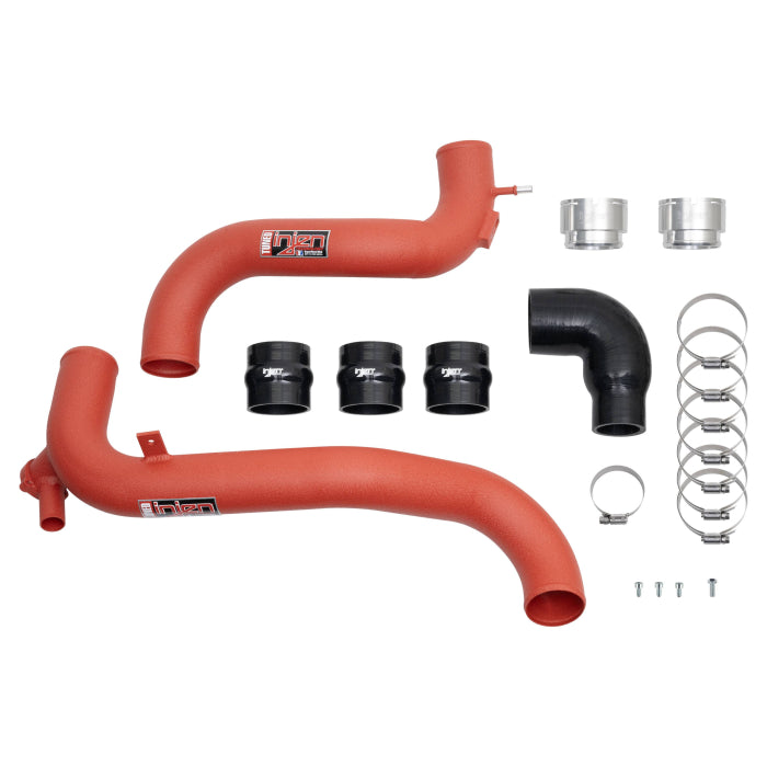 Injen SES Intercooler Pipes Wrinkle Red Finish 2021-2024 Ford Bronco L4-2.3L Turbo