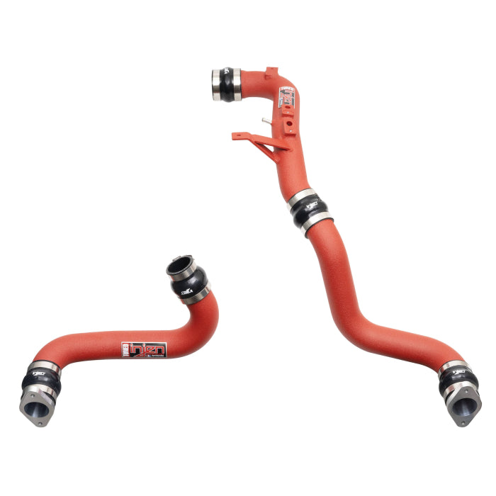 Injen SES Intercooler Pipes (Wrinkle Red) - SES1586ICPWR
