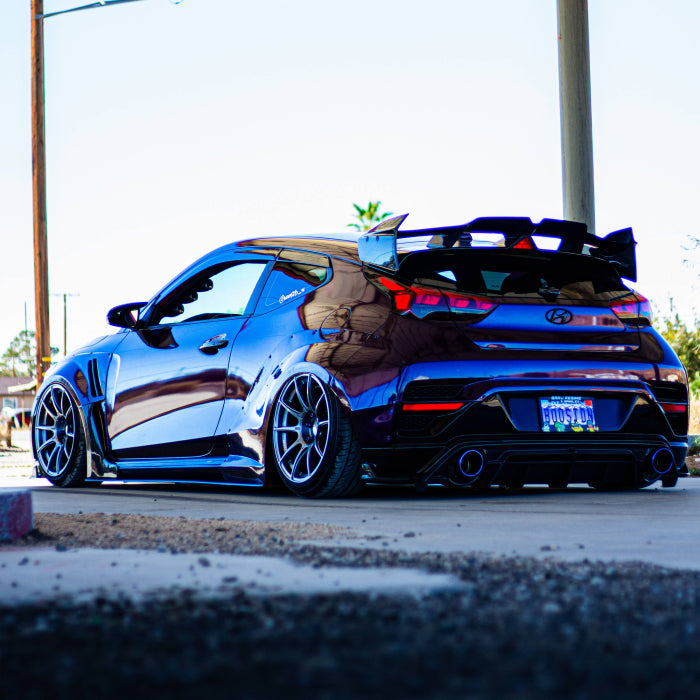Injen Performance Axle Back Exhaust System 2019-2020 Hyundai Veloster N L4-2.0L TurboFits Models WITHOUT Performance Package (Active Variable Exhaust)