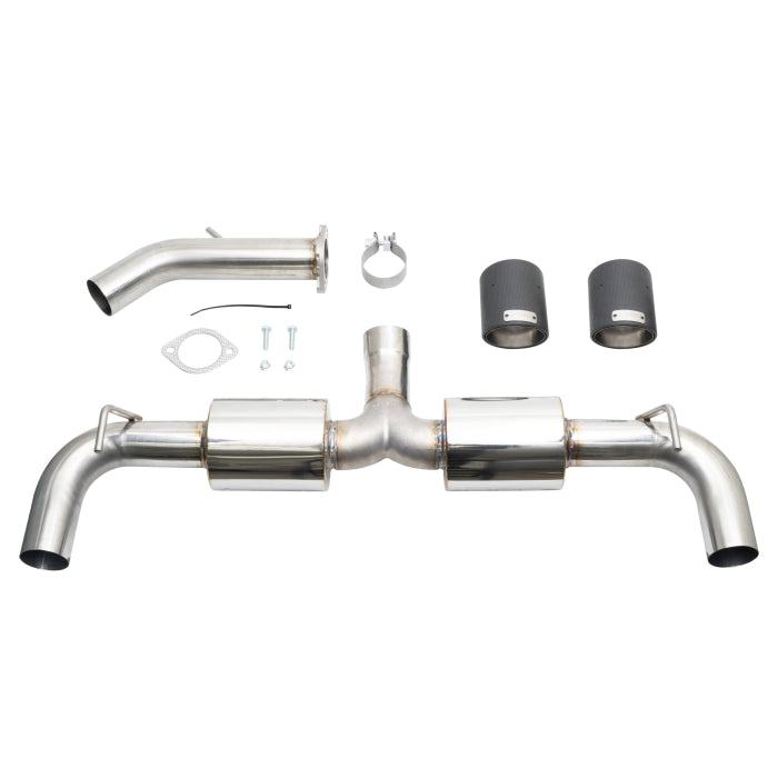 Injen Performance Axle Back Exhaust System 2019-2020 Hyundai Veloster N L4-2.0L TurboFits Models WITHOUT Performance Package (Active Variable Exhaust)