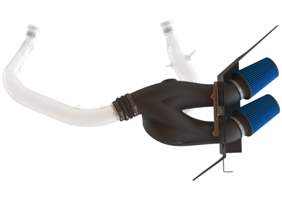 Injen PF Cold Air Intake System (Midnight Black) - PF9032RB