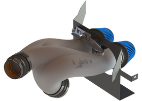 Injen PF Cold Air Intake System (Cement Grey) - PF9032RG - 0