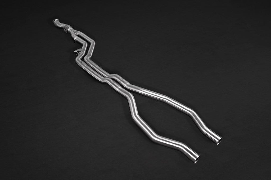 BMW M2 (F87) - Valved Exhaust System With Mid-Pipes & Remote (Carbon Fiber Tips)