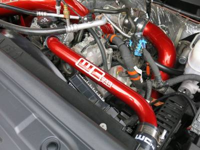 Wehrli 11-16 Chevrolet 6.6L LML Duramax Upper Coolant Pipe - Brizzle Blue - 0