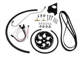 Wehrli 06-10 Chevrolet 6.6L LBZ/LMM Duramax Twin CP3 Kit w/Black Anodized Pulley