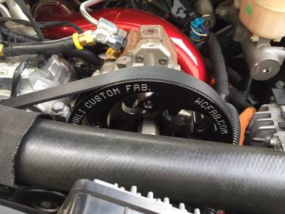 Wehrli 11-16 Chevrolet 6.6L LML Duramax Twin CP3 Kit w/Black Anodized Pulley - 0