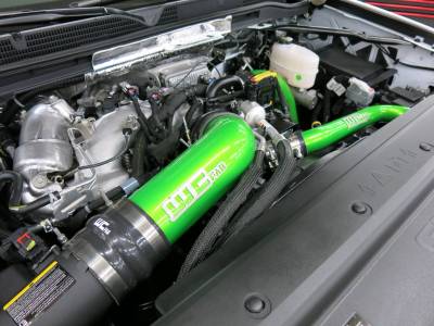 Wehrli 17-19 Chevrolet 6.6L L5P Duramax 4in Intake Pipe (Use w/OEM Air Box) - Gloss White