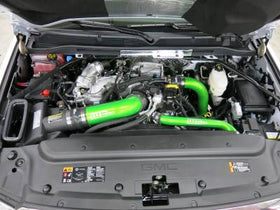 Wehrli 17-19 Chevrolet 6.6L L5P Duramax 4in Intake Pipe (Use w/OEM Air Box) - Candy Red - 0