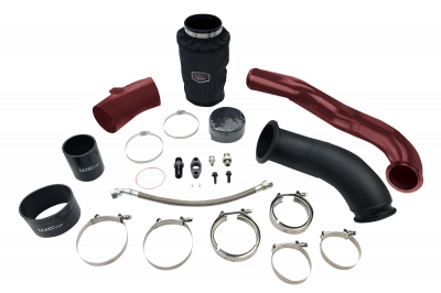 Wehrli 04.5-07 Dodge 5.9L Cummins S300 Turbo 2nd Gen Swap Kit (No Turbo/Manifold) - WCFab Red