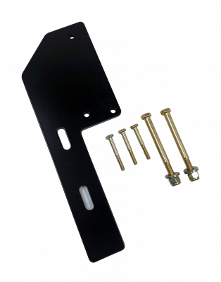 Wehrli 01-10 Chevrolet 6.6L Duramax FASS Fuel System Relocation Bracket (Crew Cab Only)