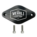 Wehrli 11-16 Chevrolet 6.6L LML Duramax Turbo Resonator Billet Block Off Plate-1