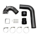 Wehrli 03-07 Dodge 5.9L Cummins 3.5in Intake Horn & Driver Side Intercooler Pipe Kit - Bengal Blue-1