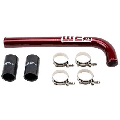 Wehrli 10-18 Dodge 6.7L Cummins Upper Coolant Pipe - Bronze Chrome
