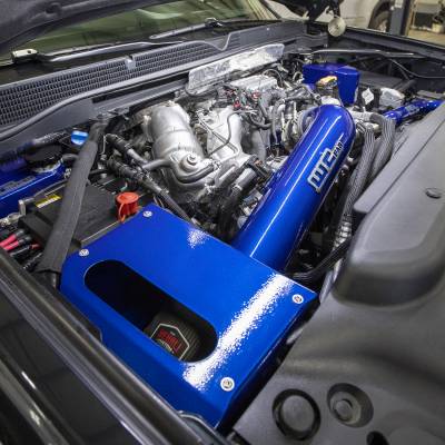 Wehrli 17-19 Chevrolet 6.6L L5P Duramax 4in Intake Kit - Brizzle Blue - 0