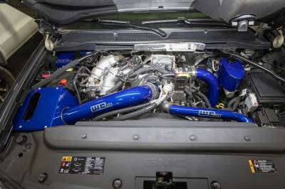 Wehrli 17-19 Chevrolet 6.6L L5P Duramax 4in Intake Kit - Shocker Yellow - 0