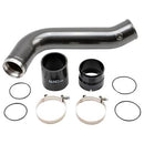 Wehrli 20-24 Chevrolet 6.6L L5P Duramax Passenger Side 3.5in Intercooler Pipe - Gloss Black-1