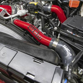 Wehrli 2020-2024 Chevrolet 6.6L L5P Duramax Upper Coolant Pipe - Cherry Frost - 0