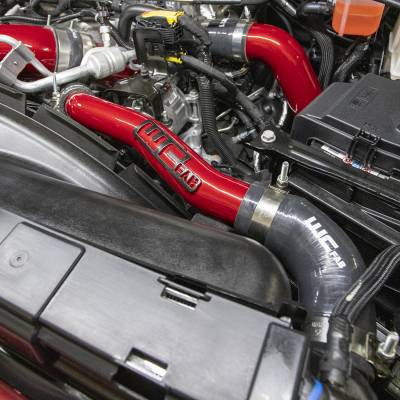 Wehrli 2020-2024 Chevrolet 6.6L L5P Duramax Upper Coolant Pipe - WCFab Grey