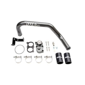 Wehrli 06-10 GM LBZ/LMM Duramax Passenger Side Intercooler Outlet Elbow Kit - Bronze Chrome