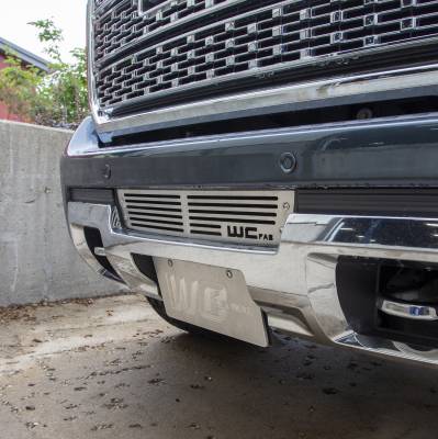Wehrli 15-19 GMC Sierra 6.6L LML/L5P Duramax Bumper Grille - Shocker Yellow - 0