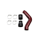 Wehrli 13-18 Cummins 6.7L Driver Side 3.5 in. Intercooler Pipe - WCFab Red-1