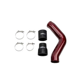 Wehrli 13-18 Cummins 6.7L Driver Side 3.5 in. Intercooler Pipe - WCFab Red