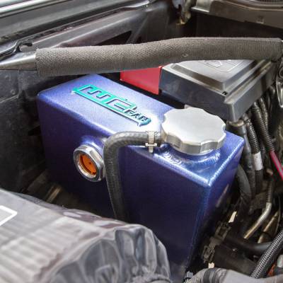 Wehrli 11-16 Chevrolet 6.6L LML Duramax OEM Placement Coolant Tank Kit - Gloss Black - 0