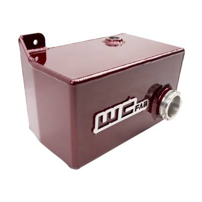 Wehrli 01-07 Chevrolet 6.6L LB7/LLY/LBZ Duramax OEM Placement Coolant Tank Kit - Gloss Black