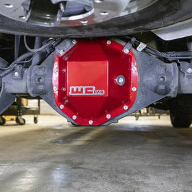 Wehrli 20-24 GM Duramax - 19-23 Ram HD Rear Differential Cover - Red - 0