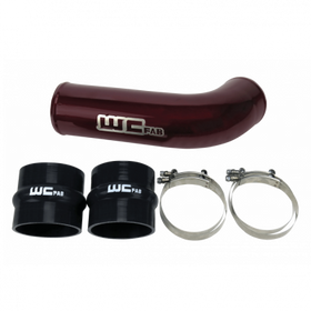 Wehrli 17-19 Chevrolet 6.6L L5P Duramax 4in Intake Pipe (Use w/OEM Air Box) - WCFab Grey