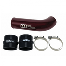 Wehrli 17-19 Chevrolet 6.6L L5P Duramax 4in Intake Pipe (Use w/OEM Air Box) - Gloss White-1