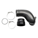 Wehrli 06-10 Chevrolet 6.6L LBZ/LMM Duramax 3.5in Intake Horn - Gloss White-1