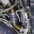 Wehrli 06-10 Chevrolet 6.6L LBZ/LMM Duramax Passenger Side 3.5in Intercooler Pipe - WCFab Grey-2