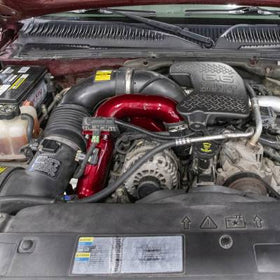 Wehrli 2006-2007 LBZ Duramax High Flow 3in Y-Bridge Kit- Gun Metal - 0