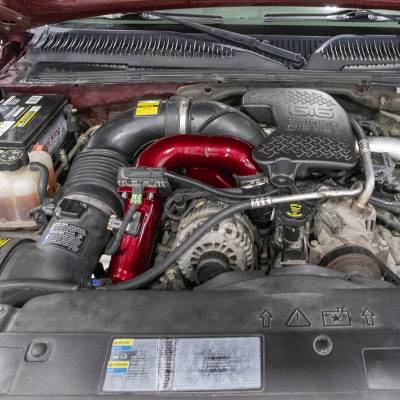 Wehrli 2006-2007 LBZ Duramax High Flow 3in Y-Bridge Kit- Gun Metal - 0