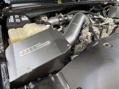 Wehrli 01-04 Duramax LB7 4in Intake Kit with Air Box Stage 2 - Gloss Black - 0
