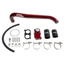 Wehrli 01-05 Chevrolet 6.6L LB7/LLY Duramax Thermostat Housing & Upper Coolant Pipe Kit - Bengal Red-1