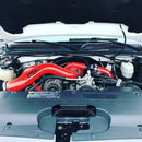 Wehrli 2001-2004 Chevrolet LB7 6.6L Duramax S300 Single Turbo Install Kit - Candy Red-2