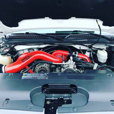 Wehrli 2001-2004 Chevrolet LB7 6.6L Duramax S300 Single Turbo Install Kit - Candy Red - 0