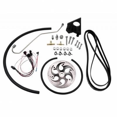 Wehrli 06-10 Chevrolet 6.6L LBZ/LMM Duramax Twin CP3 Kit w/Raw Pulley