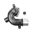 Wehrli 98-18 Dodge / Ram Cummins 5.9L/6.7L WCFab X Fleece Thermostat Housing - Gloss Black-1