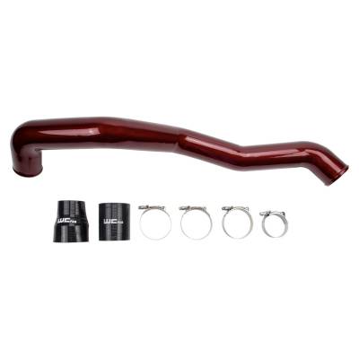 Wehrli 11-16 Chevrolet 6.6L LML Duramax Driver Side 3in Intercooler Pipe - WCFab Red