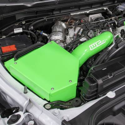 Wehrli 20-24 Chevrolet 6.6L L5P Duramax 4in Intake Kit - Grey