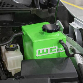 Wehrli 20-23 Chevrolet-GMC 6.6L L5P Duramax OEM Placement Coolant Tank Kit - Fluorescent Green - 0
