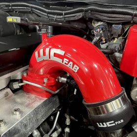 Wehrli 03-07 Dodge 5.9L Cummins High Flow Intake Bundle Kit - Candy Red - 0