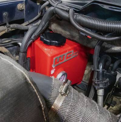 Wehrli 04.5-07 Dodge 5.9L Cummins OEM Placement Coolant Tank Kit - Gloss Black - 0