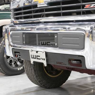 2015-2019 Chevrolet Silverado 2500/3500HD Lower Valance Filler Panel Front License Plate Mount