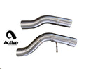 M240i valved rear exhaust w carbon over black chrome tips G-series M240i-3